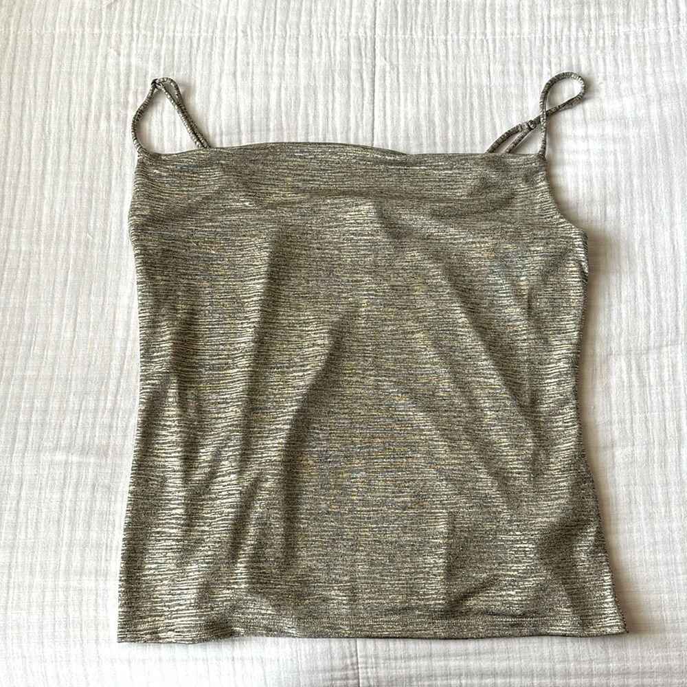 Anthropologie cowl neck tank M